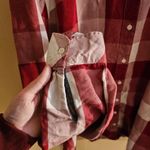 Riders By Lee  Indigo 3X Red and White Buffalo Plaid Top Photo 4