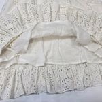 Tularosa  Kassie Mini Dress in White Lace Small Photo 7