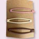3pcs Minimalist Snap Hair Clips Photo 0