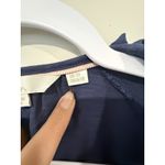 Boden Collared Notch Neck Cotton Top Polka Dot Size Us 16 Womens 2329 Blue Photo 6