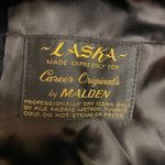 Vintage Laska Career originals faux fur Teddy coat Black Size M Photo 7
