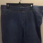 Old Navy  Blue Pull On Stretch Skinny Jean Legging Size 18 New Without Tag Photo 1