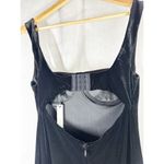 Rumored Runaway Black Velvet Cut Out Back Midi Party Dress Size Small Photo 6