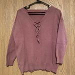 Dreamers Dusty Pink Sweater Photo 1