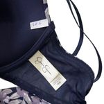 Jessica Simpson Blue & Purple Floral Underwired Front Open Bra Women 36B | 64-6 Photo 5