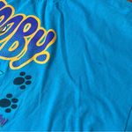 Vintage 90s Scooby Doo paw prints Tee shirt Adult 2XL Smart Alecs brand Blue Size 2X Photo 4