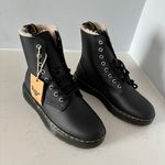 Dr. Martens NWT airwair bouncing soles Zavala leather black Combat Boot unisex Photo 5