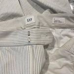 Gap white Pin Stripe Pants Photo 3
