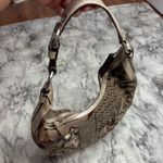 Coach  Hobo Shoulder Bag Monogram Y2K 90s brown retro Photo 2