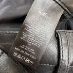 Wilfred  Faux Leather Gloss Black High-Waisted Pants Size 4 Photo 8