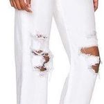 AGOLDE  Fen conjure White High Rise Relaxed Taper Jeans Photo 0