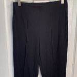 Athleta  Greenwich Flare Black High Rise Pant Dress or Athleisure W-421 Sz S Photo 2