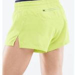 Fabletics NWT Wild Lime Hali Breathe Mid-Rise Run Shorts Size Large Photo 1