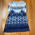 Cupcakes & Cashmere Quest Tunic Dress Swim Coverup Blue Size XS Photo 8