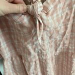 Topshop Pink Plaid Women's Romper Photo 3