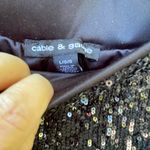 Cable & Gauge  size L sequined lined joggers. Photo 8