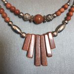 Ladies’ Dual Layer Necklace w/Genuine Stone Photo 8