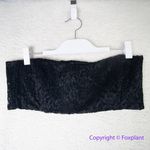 Free People New! One Party Carina Meadow Black Lace Mini Dress Bandeau , size M Photo 4