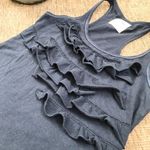 Hollister  Navy ruffle racer back tank top small Photo 1
