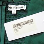 Reformation NWT Juliette Midi in Emerald Green Side Slit Tie Straps Tank Dress 2 Photo 2