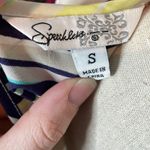 Speechless 90 Speeckless Multicolored Stripes Sleeveless Flowy Dress Size Small Photo 7