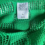 Wild Fable Green Crochet Halter Top Cover up Photo 5