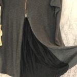 Sweater tunic with back zipper and rayon detail Size M Photo 2