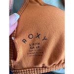 Roxy Mind of Freedom Rust Triangle Adjustable Criss Cross Bikini Top Only S Photo 6