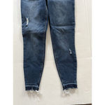 Spanx  Jeans Women’s Small Petite Jeggings Distressed Raw Hem Ankle Pull On Photo 1