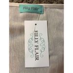 Filly Flair Dress Womens L New Ivory Partially Lined Photo 8