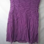 Love Tease  9J Dragon Purple Strapless Scrunched Bodycon Mini Prom Dress Photo 5