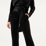 Good American NWT  Velvet Wrap Top Size 4 or US XL Photo 0