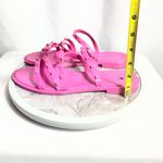 Shade & Shore Shade Pink Studded Jelly Sandals Womens Size 9 Slip On Strappy Flat Shoes Photo 5
