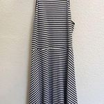 Mossimo Black & White Striped Ribbed Tank Dress Photo 0