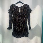 Anthropologie Likely NEW Revolve Amira ruffle long sleeves romper size 10 Photo 3