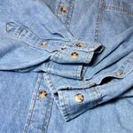 Route 66 Denim Shirt Womens 2XL Blue Embroidered Snowman Christmas Vintage 90s Size undefined Photo 10