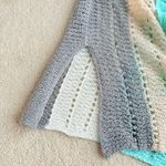 POL Cream and White Knit Cardigan Photo 5