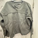 ZARA  olive green button down sweater Photo 0