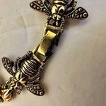 Bergdorf Goodman vintage gold tone bee bracelet Photo 7