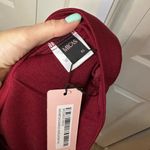 Micas Burgundy Wide Leg Pants XL Draped High Waist Dressy Casual Career Photo 2