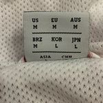 New Balance Pink Marbled Hooded Raincoat Full Zip Jacket Womens Size Medium Photo 8