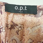 O.P.T. ANTHROPOLOGIE Degage‎ Floral Mini Dress Pink Size L Photo 7