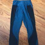 Nike Teal/Black Crop Legging Photo 8