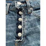 BDG Elliott Low Rise Jean Shorts Button Fly Cutoff Raw Hem Sz 26 READ Photo 1