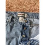 VTG London Jean Womans Straight Leg Button Fly Mid Rise Denim Blue Jeans Size 8 Photo 2
