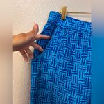 Laura and Jayne Vintage 100% Silk Crop Top & Pant Set Size L Blue Size L Photo 8