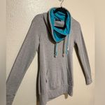 Pattyboutik  Women Drawstring Cowl Neck Pullover | Sweatshirt Photo 2