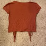 Ross orange crop top Photo 1