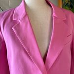 Derek Lam  10 Crosby cropped single breasted blazer pink size M barbiecore Photo 3