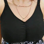 NWT!Black floral full coverage, swim dress size 12 or large Black Photo 5